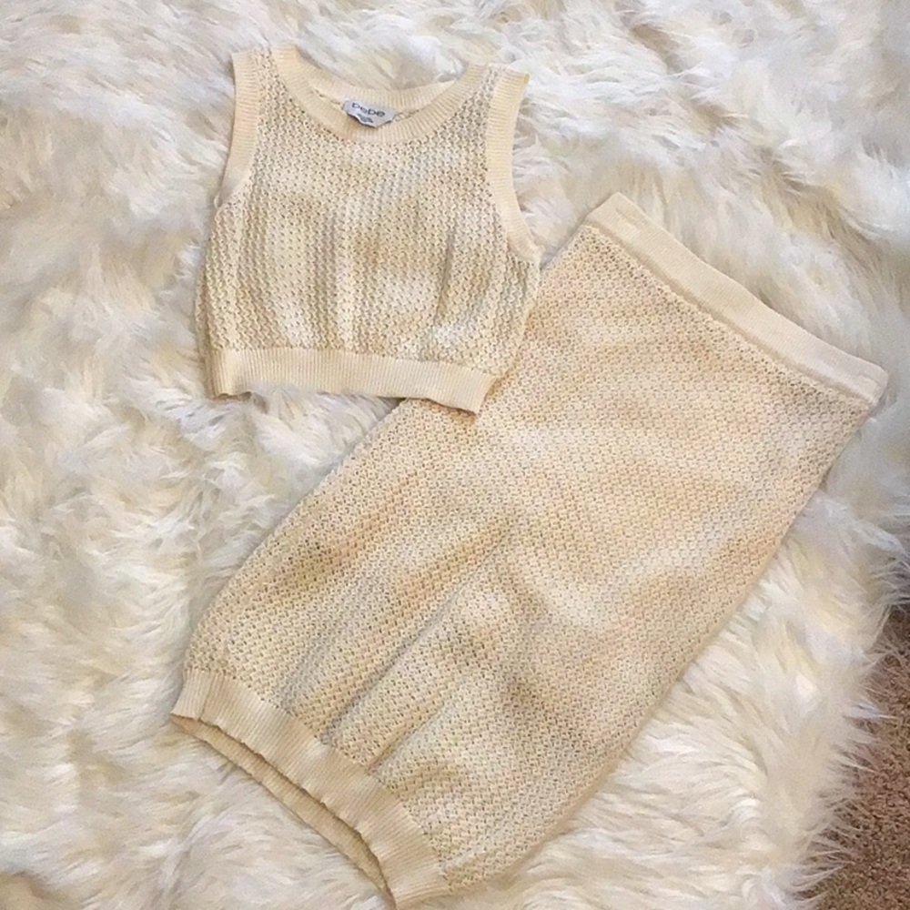 Bebe skirt set